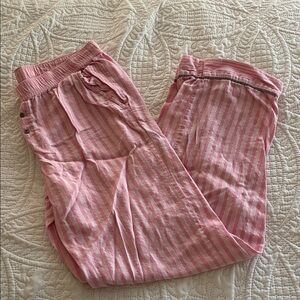 Victoria's Secret Pink Striped Pants